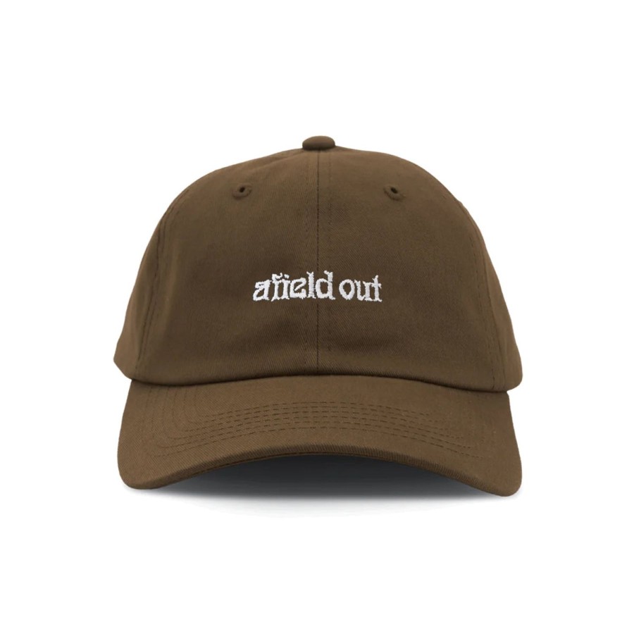 Accessories Afield Out | Brown Wordmark Cap