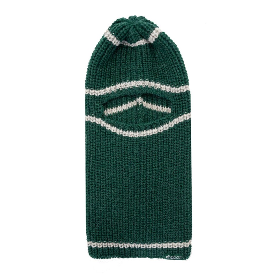 Accessories Afield Out | Green Stripe Balaclava