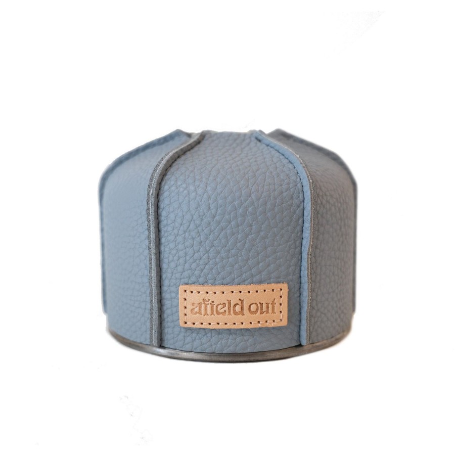 Accessories Afield Out | Light Blue Leather Fuel Tank Cover