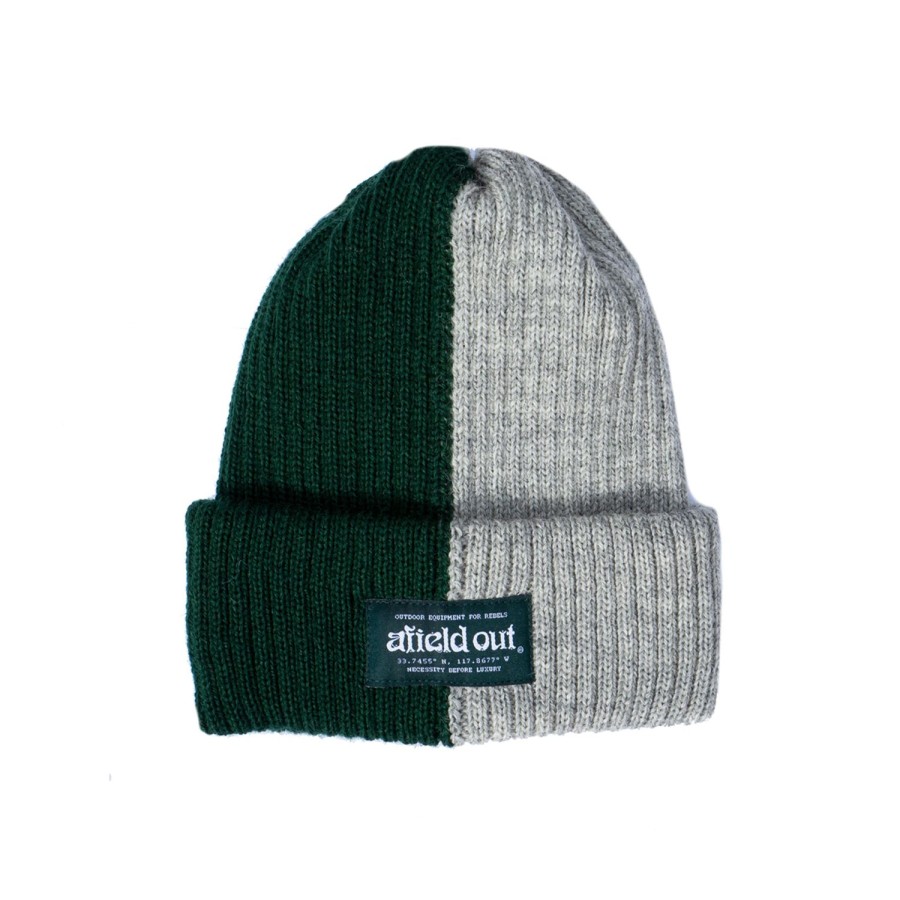 Accessories Afield Out | Green & Grey 2Tone Watch Cap