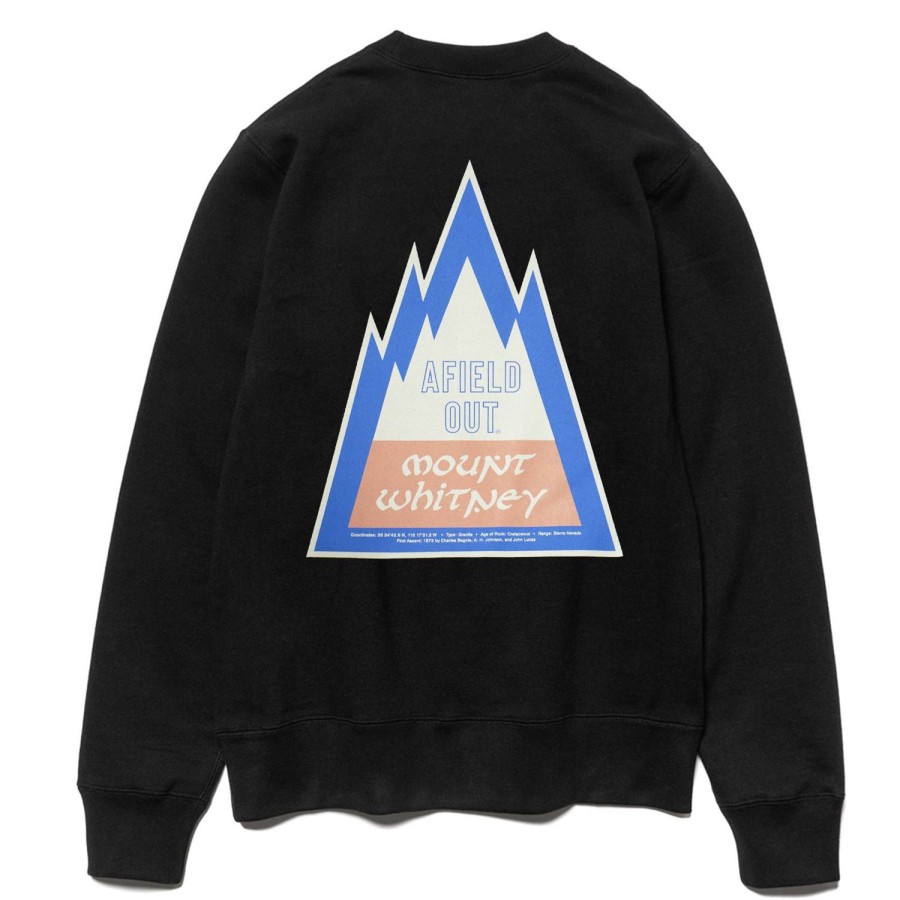 Clothing Afield Out | Black Whitney Crewneck