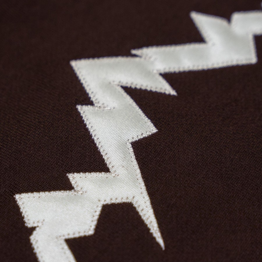 Clothing Afield Out | Brown Alp Applique Crewneck