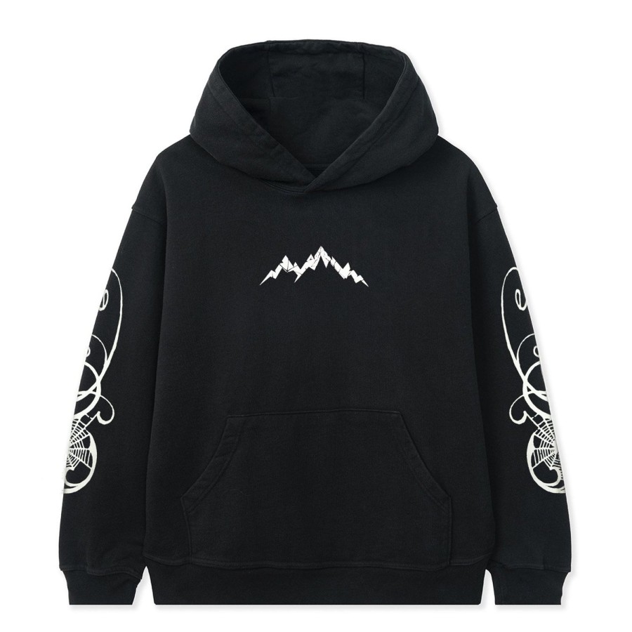 Clothing Afield Out | Black Spiderweb Hoodie