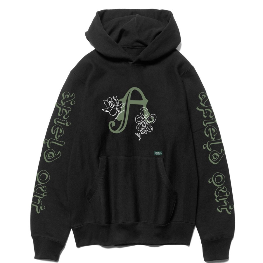 Clothing Afield Out | Black Pollen Hoodie