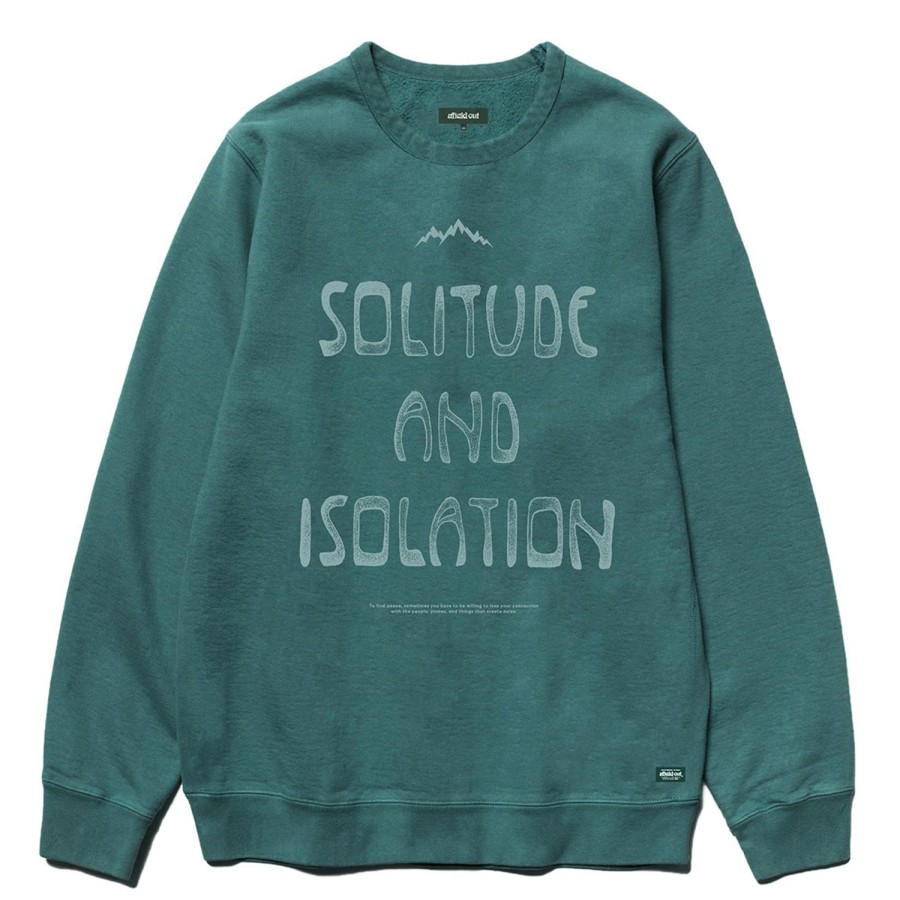 Clothing Afield Out | Teal Solitude Crewneck