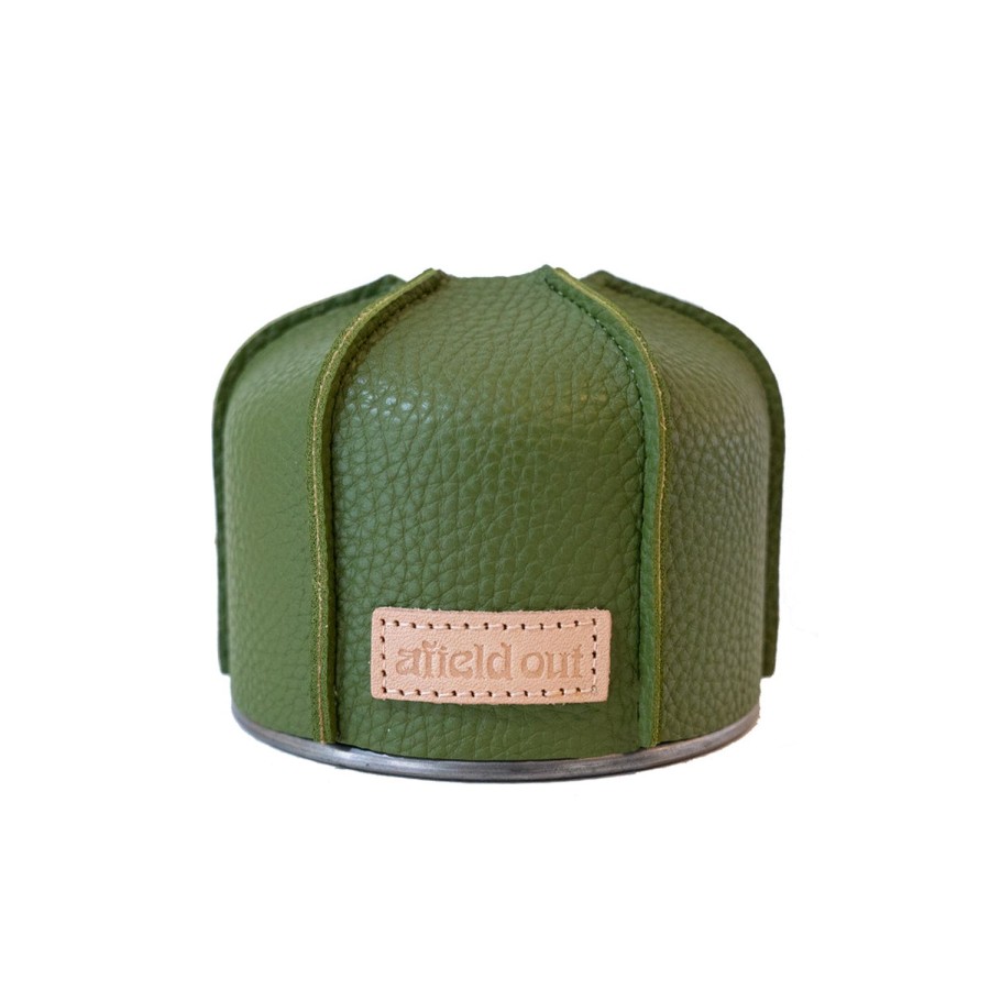 Accessories Afield Out | Green Leather Fuel Tank Cover