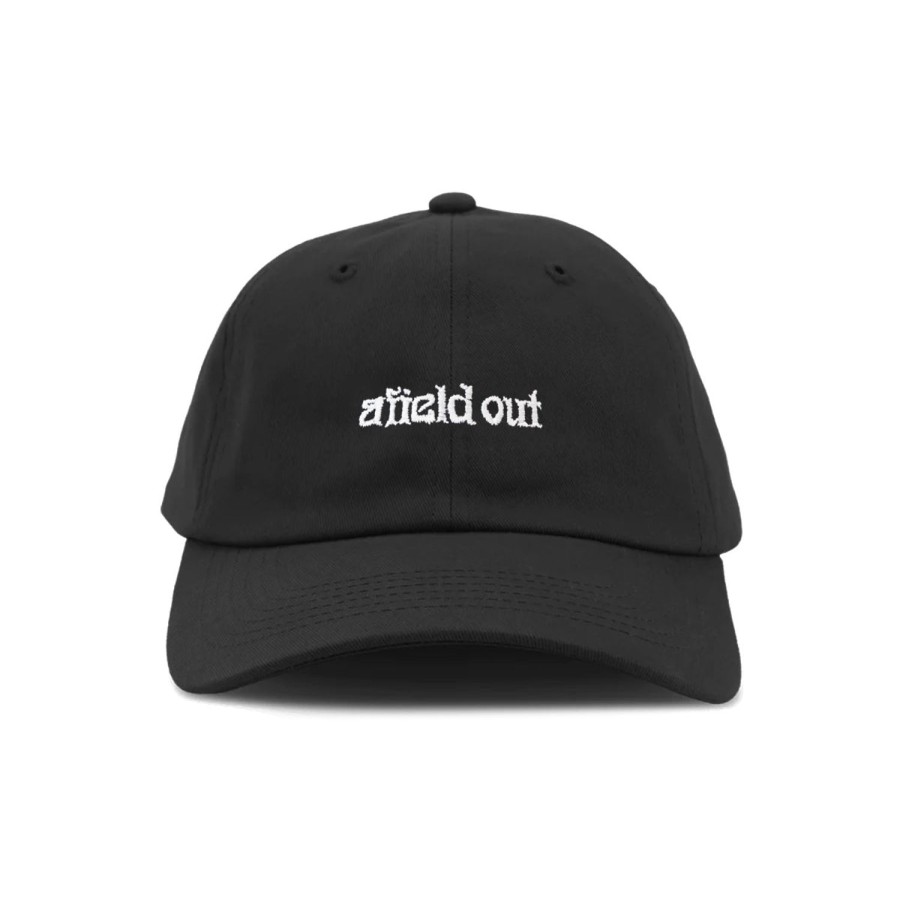 Accessories Afield Out | Black Wordmark Cap