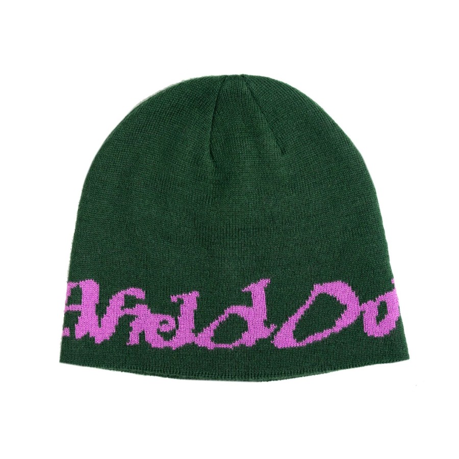 Accessories Afield Out | Green Speedmark Beanie