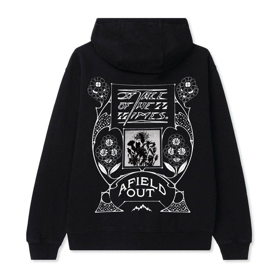 Clothing Afield Out | Black Floristics Hoodie