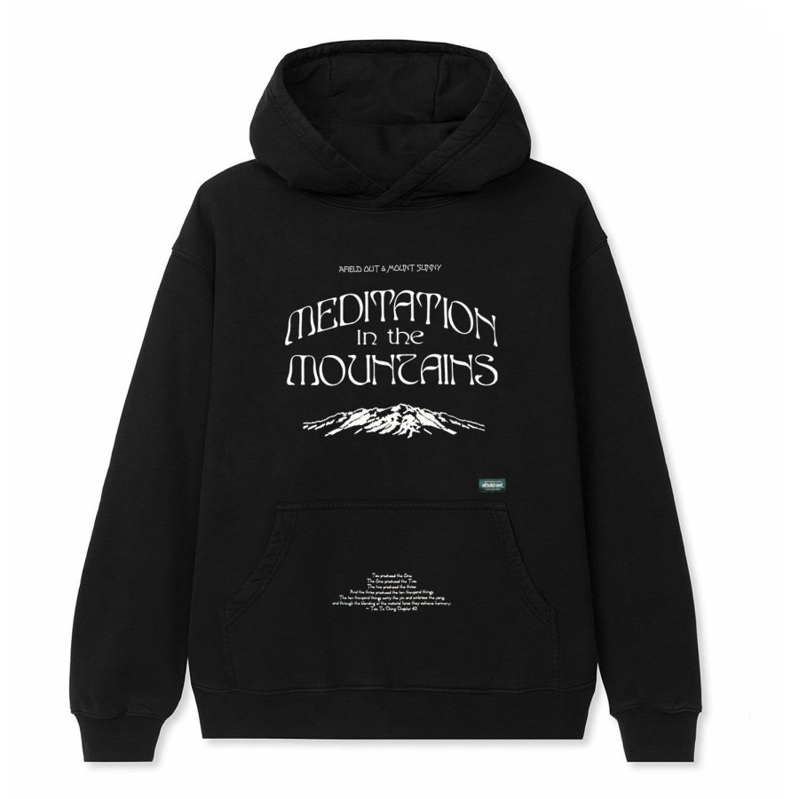 Clothing Afield Out | Black Meditation Hoodie