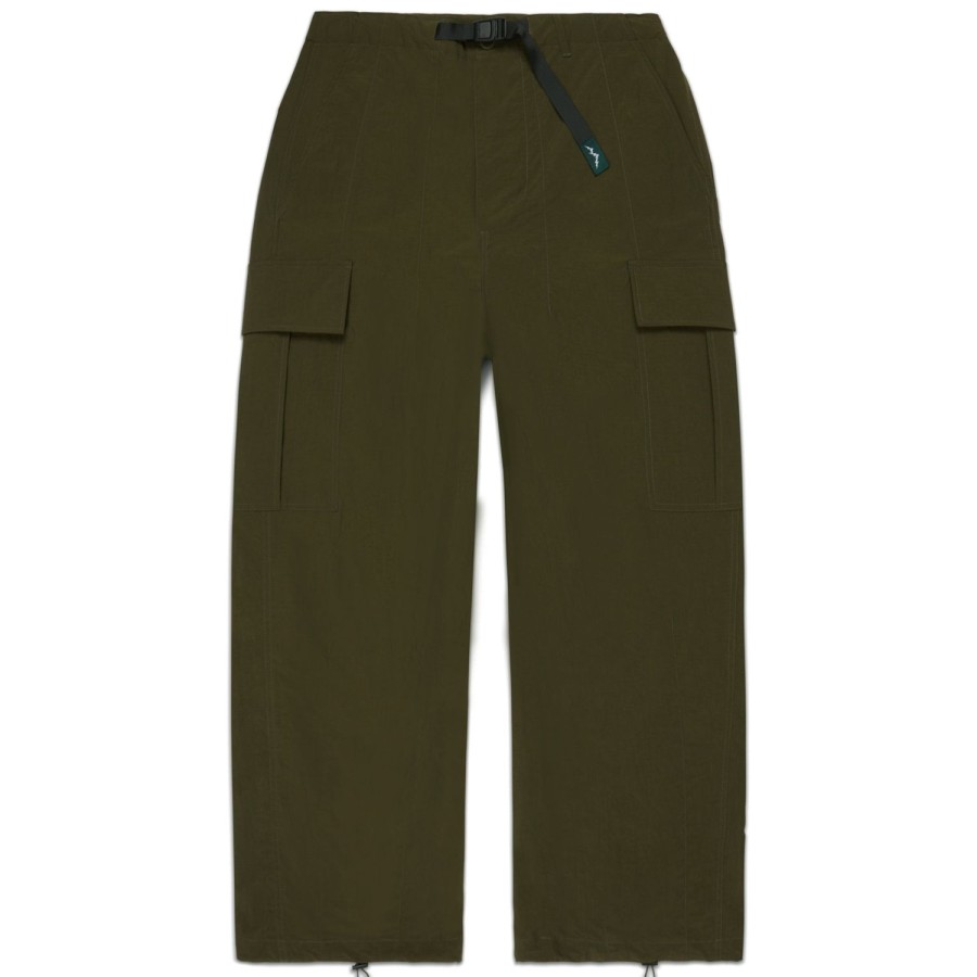 Clothing Afield Out | Green Nylon Utility Pants