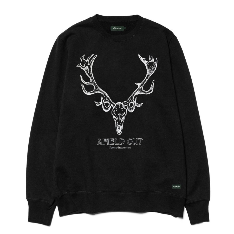 Clothing Afield Out | Black Hart Crewneck