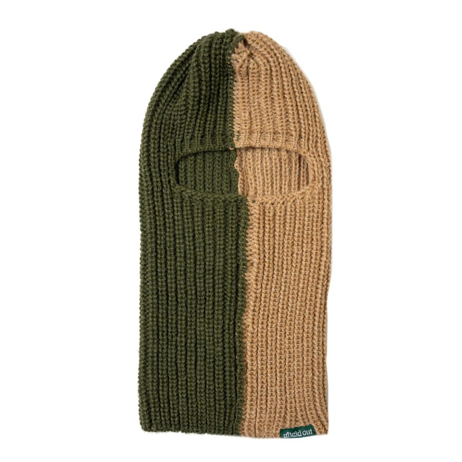 Accessories Afield Out | Army Green/Brown Duotone Balaclava