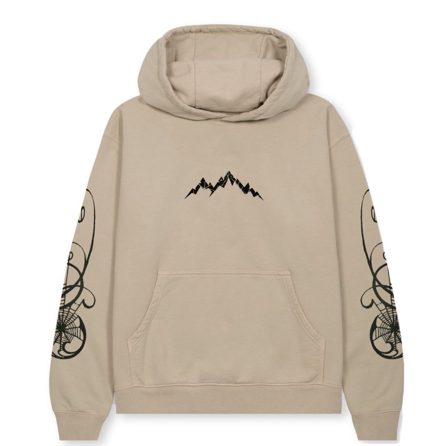 Clothing Afield Out | Sand Spiderweb Hoodie