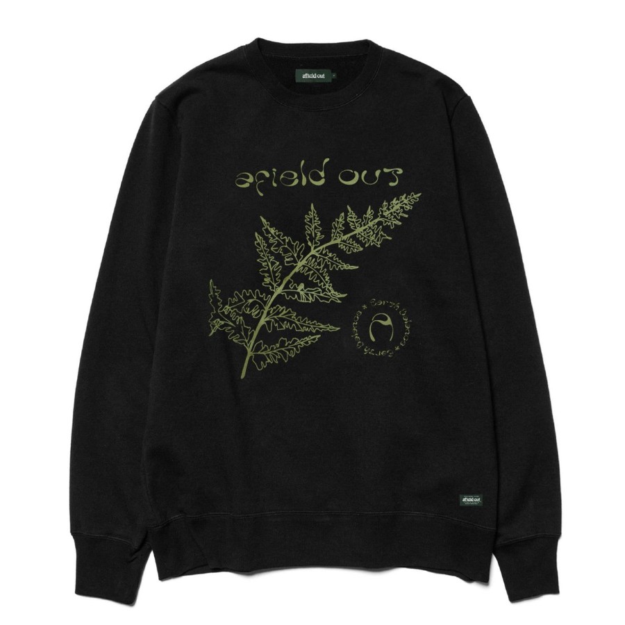 Clothing Afield Out | Black Fern Crewneck