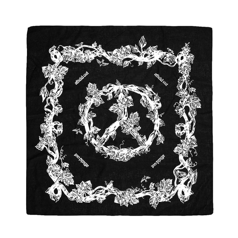 Accessories Afield Out | Black Peace Tree Bandana