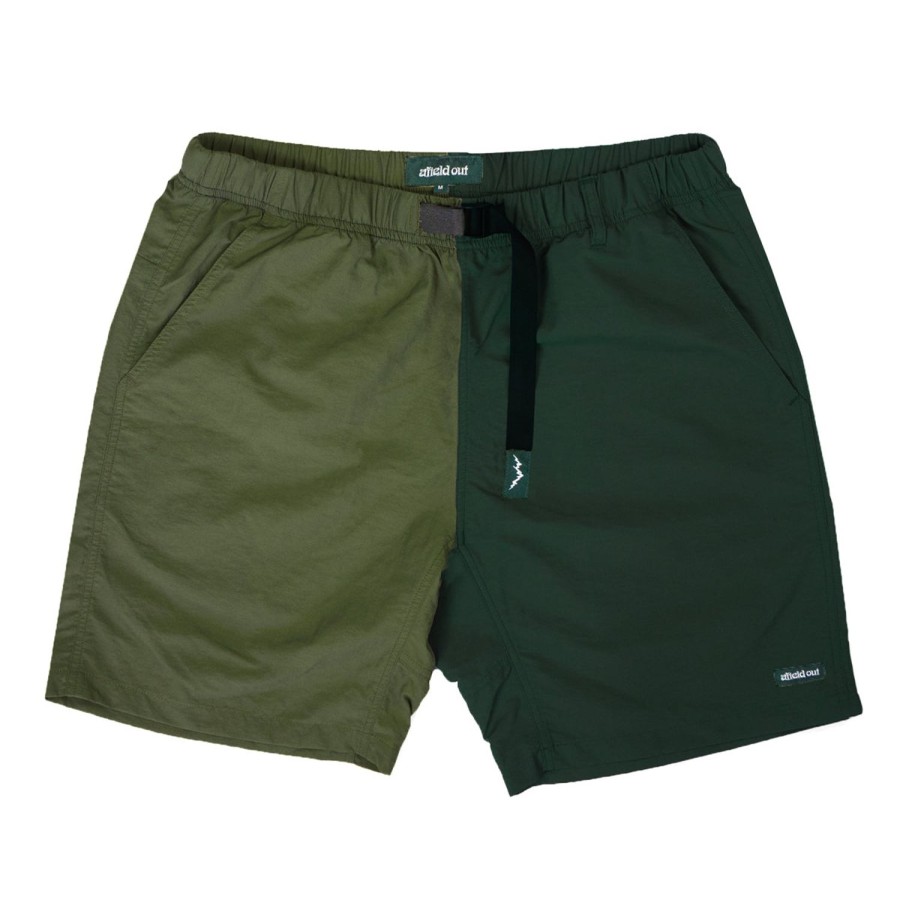 Clothing Afield Out | Green/Light Green Duotone Sierra Climbing Shorts